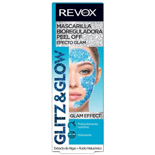 Glitz & Glow Mascarilla Peel off Profundamente Nutritiva - Revox - 1