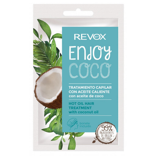 Enjoy Coco Tratamiento Capilar con Aceite Caliente de Coco 20 ml - Revox - 1