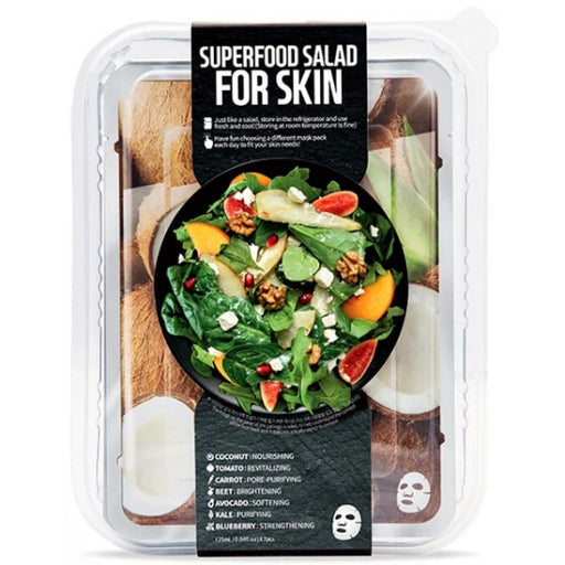 Pack Superfood Salad Mascarillas Sparkle Dazzle: 7 Unidades - Farmskin - 1