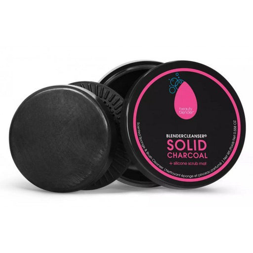 Limpiador de Esponjas y Brochas - Solid Charcoal - Beauty Blender: 30 gramos - 1
