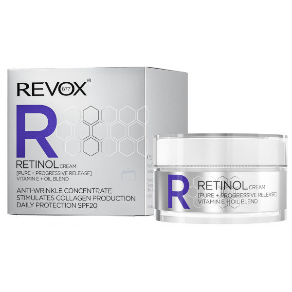 Retinol Crema de Día Antiarrugas Spf20 - Revox - 1
