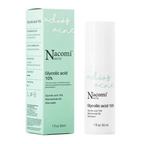 Serum Anti-acne - Adiós Acné Sérum Acido Glicólico 10% - Nacomi - 1