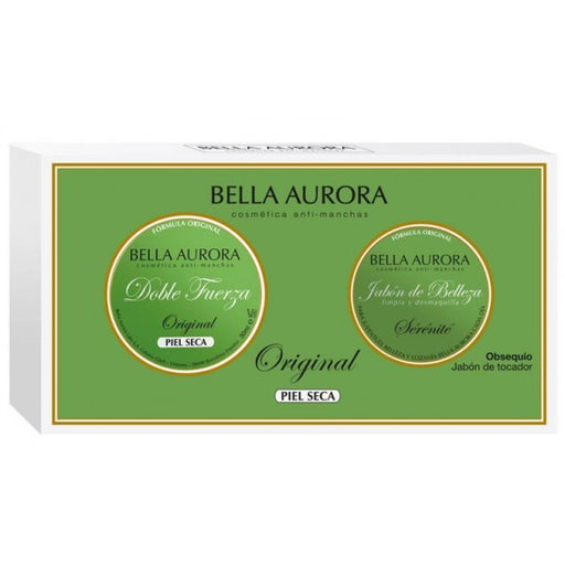 Set Original Piel Seca Crema Doble Fuerza y Jabón: Set 2 Productos - Bella Aurora - 1