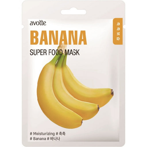 Mascarilla Vegana Hidratante de Plátano - Super Food - Avotte - 1