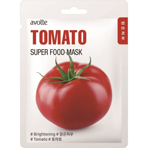 Mascarilla Vegana Tomate - Super Food - Avotte - 1