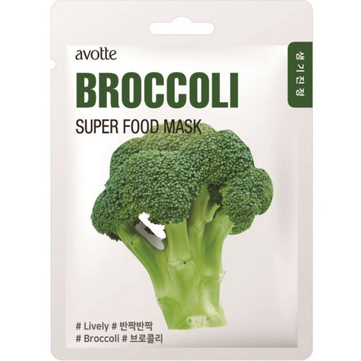 Mascarilla Vegana Brocoli - Super Food - Avotte - 1