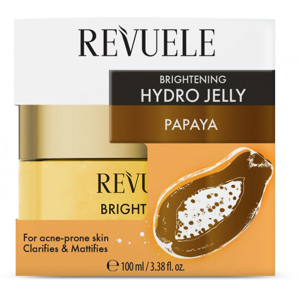 Crema Hidratante Iluminadora Hidro Jelly Papaya - Revuele - 1
