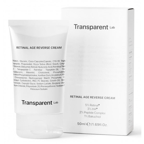 Retinal Age Reverse Cream: 50 ml - Transparent Lab - 3