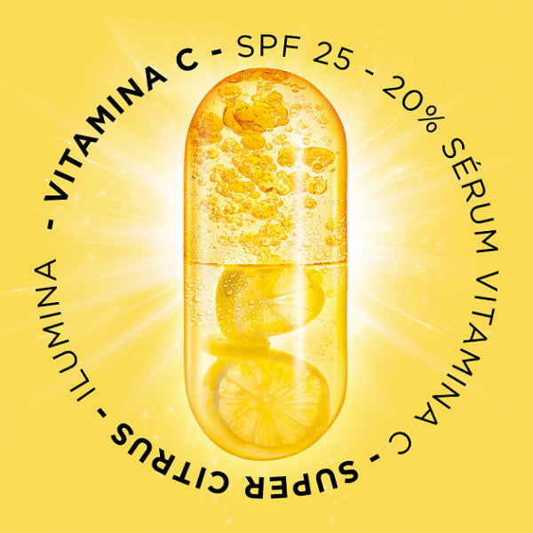 Skin Active Vitamina C Crema Serum Iluminador Antimanchas - Garnier - 4