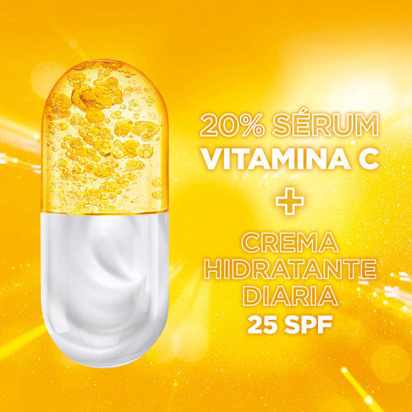 Skin Active Vitamina C Crema Serum Iluminador Antimanchas - Garnier - 5