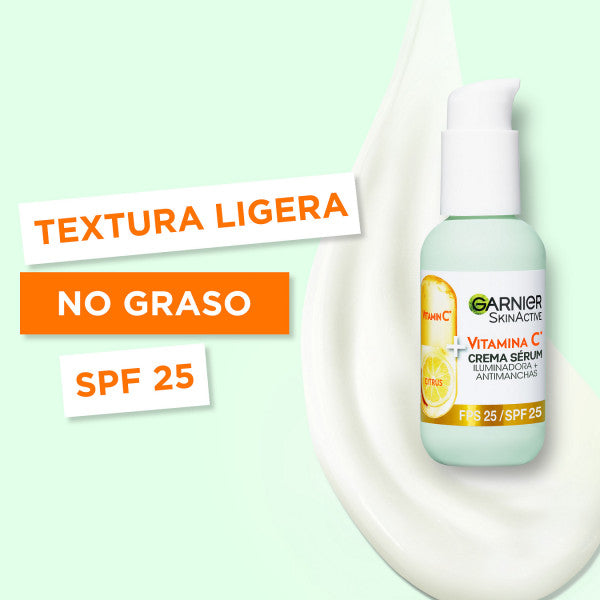 Skin Active Vitamina C Crema Serum Iluminador Antimanchas - Garnier - 7