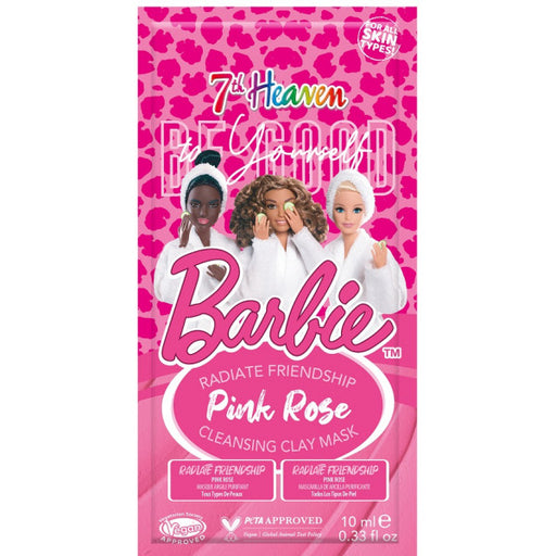 Barbie Pink Rose Mascarilla Facial de Arcilla Rosa - Montagne Jeunesse - 1