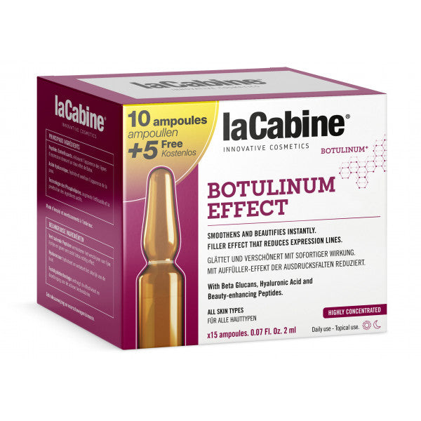Ampollas Botolinum: 10 + 5 Unidades - La Cabine - 1