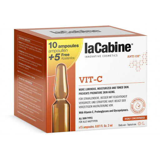 Ampollas Vitamina C: 10 + 5 Unidades - La Cabine - 1