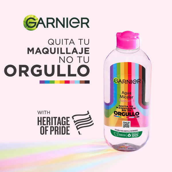 Duplo Agua Micelar Clásica Edición Limitada Pride - Garnier - 6