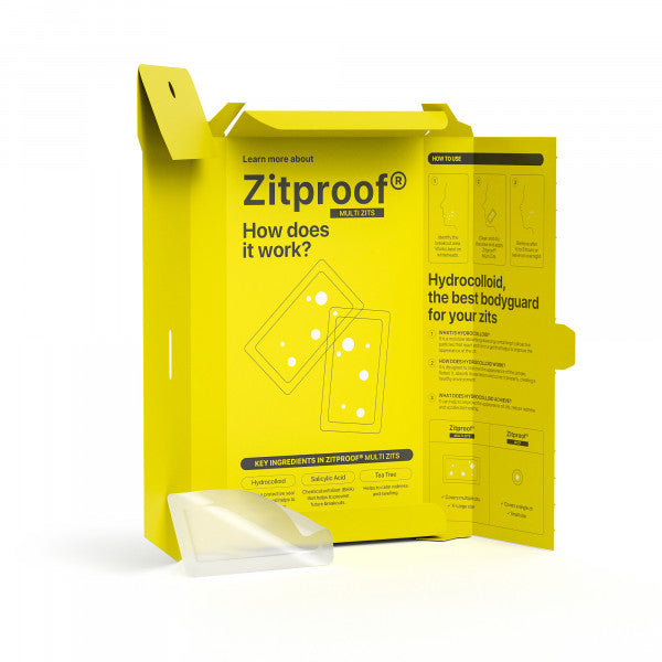 Zitproof Parches Hidrocoloides Xl para Mejillas, Mentón y Frente - Acnemy - 2