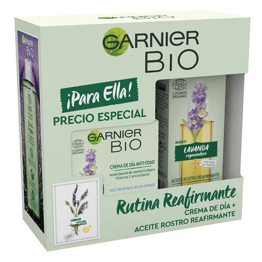 Cofre Rutina Reafirmante - Crema Anti Edad + Aceite Reafirmante - Bio - Garnier - 1