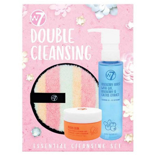 Set de Limpieza Facial Double Cleansing: Set 3 Productos - W7 - 1