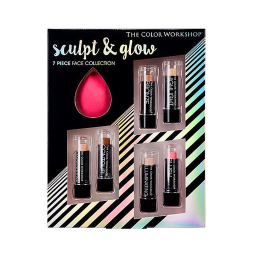 Kit de Maquillaje Sculp & Glow: Kit - The Color Workshop - 1