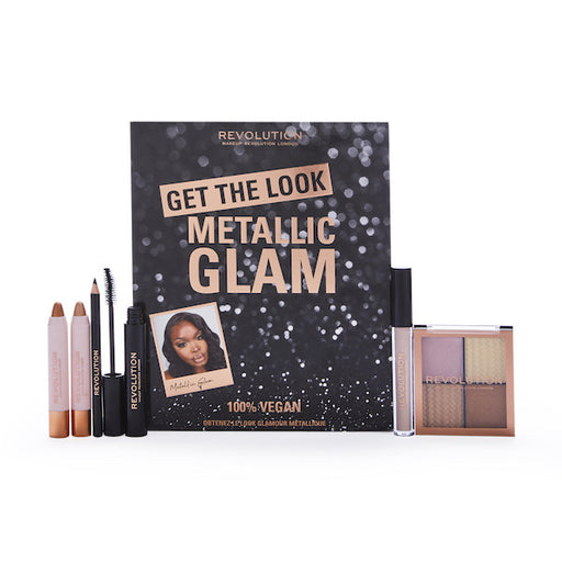 Get the Look Metallic Glam Set de Maquillaje: Set 5 Productos - Make Up Revolution - 1