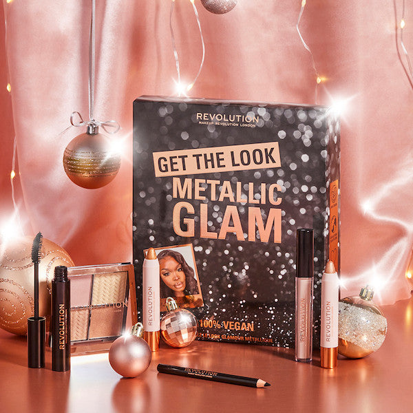 Get the Look Metallic Glam Set de Maquillaje: Set 5 Productos - Make Up Revolution - 4