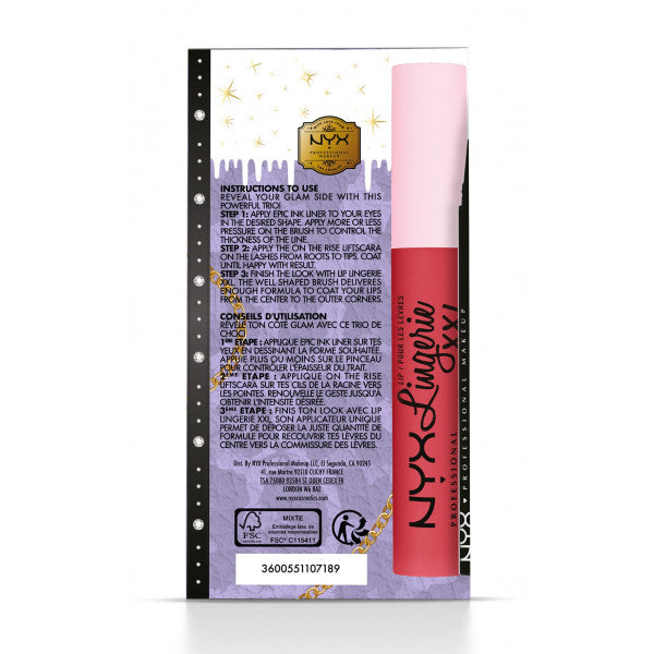 Vegan Sweet Glam Kit de Maquillaje Edición Limitada: Set 3 Artículos - Nyx - 3
