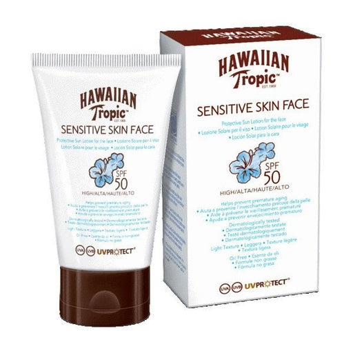 Sensitive Skin Protector Solar Facial Spf50 - Hawaiian Tropic - 1