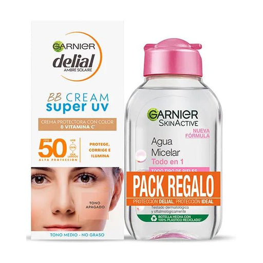 Bb Cream Super Uv + Skin Active Agua Micelar - Delial - 1