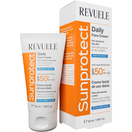 Sunprotect Crema Facial Diaria Extra Hidratación Spf50+ - Revuele - 1