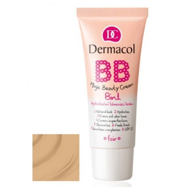 Bb Cream - Magic Beauty 8 en 1 - 01 Fair - Fps 15 - Dermacol - 1