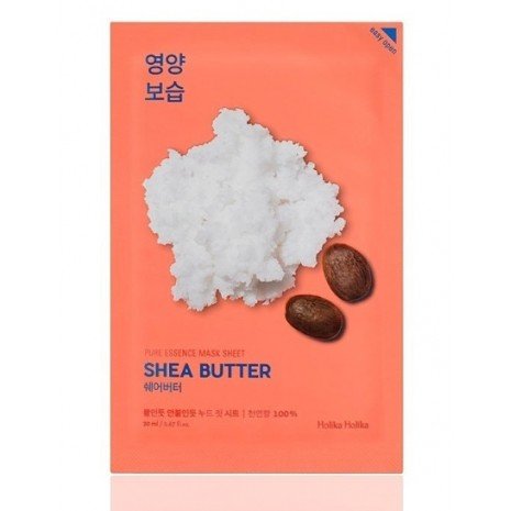 Mascarilla Nutritiva 18 ml - Pure Essence Mask Sheet - Shea Butter - Holika Holika - 1