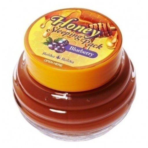 Mascarilla 90 ml - Honey Sleeping Pack - Blueberry - Holika Holika - 1