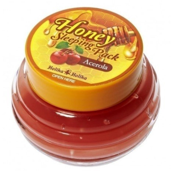 Mascarilla 90 ml - Honey Sleeping Pack - Acerola - Holika Holika - 1