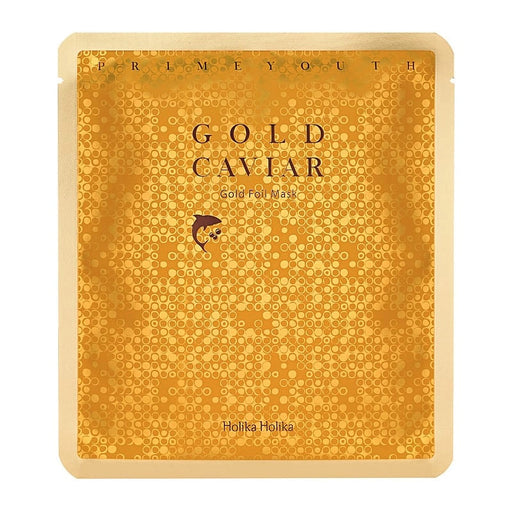 Prime Youth Gold Caviar Gold Foil Mascarilla - Holika Holika - 1