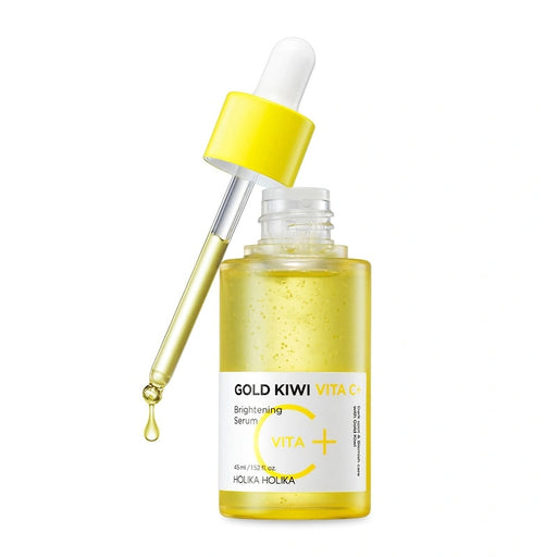 Serum Facial Iluminador - Gold Kiwi Vita C Plus Brightening 45 ml - Holika Holika - 1