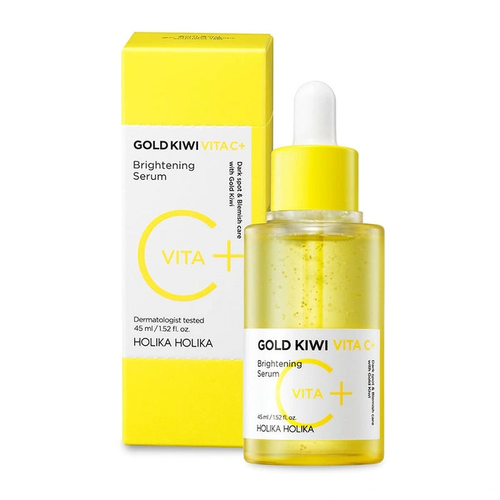 Serum Facial Iluminador - Gold Kiwi Vita C Plus Brightening 45 ml - Holika Holika - 3