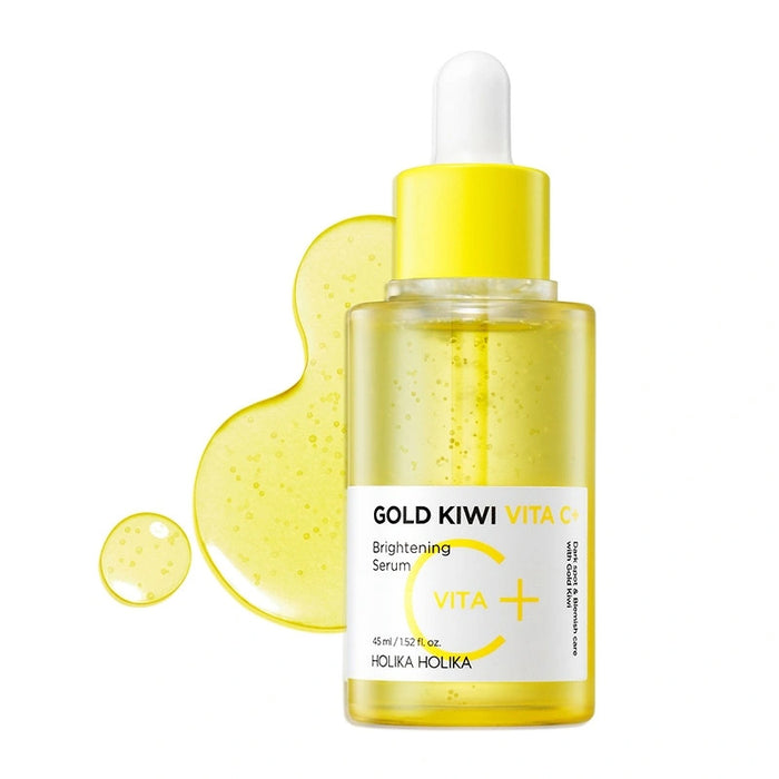 Serum Facial Iluminador - Gold Kiwi Vita C Plus Brightening 45 ml - Holika Holika - 4