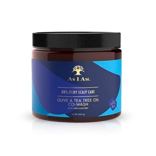 Co Wash Dry & Itchy Scalp Care Olive Tea Tree 454gr - As I Am - 1