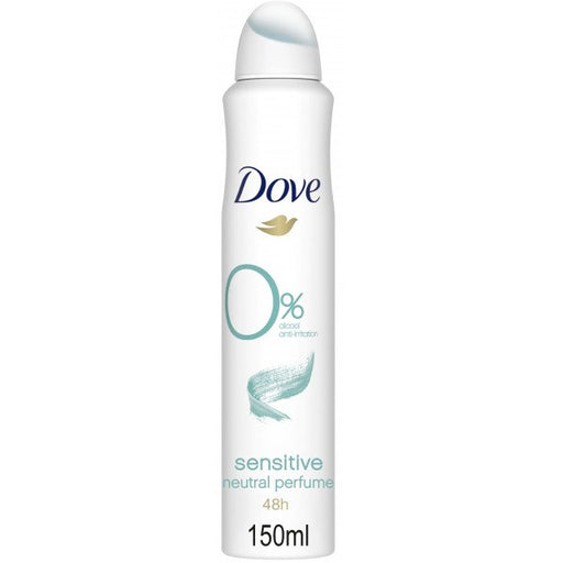 Desodorante en Spray 0% Aluminio Pieles Sensibles - Dove: 150ML - 1