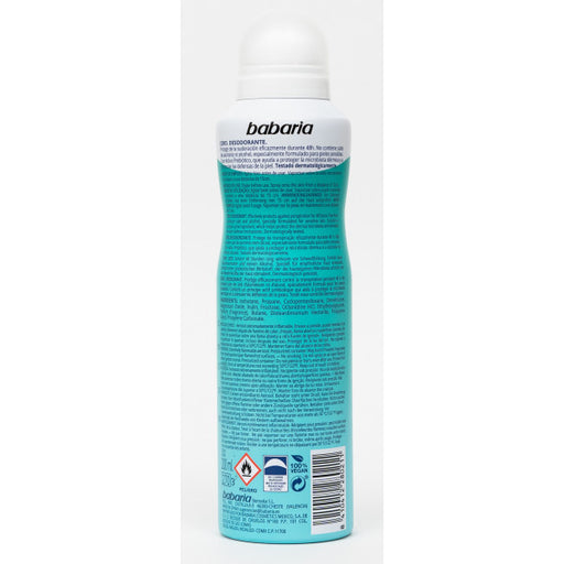 Desodorante Spray Cero 200ml - Babaria - 2