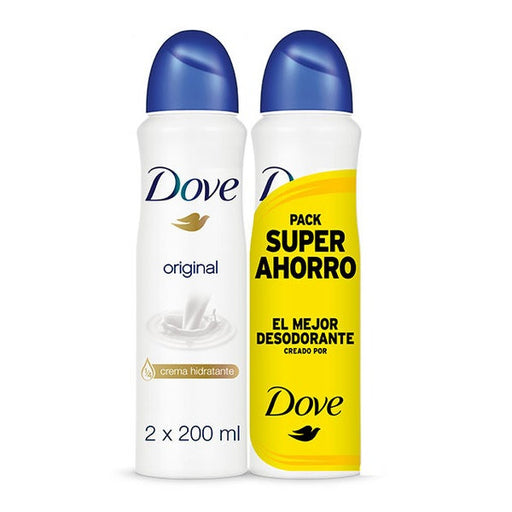 Original Women Desodorante Spray - Dove: 2 x 200ML - 1