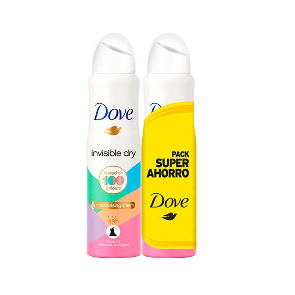 Invisible Dry Desodorante Spray - Dove: 2 x 200ML - 4