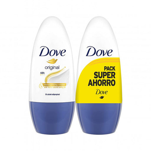 Original Women Desodorante Roll on - Dove: 2 x 50ML - 2