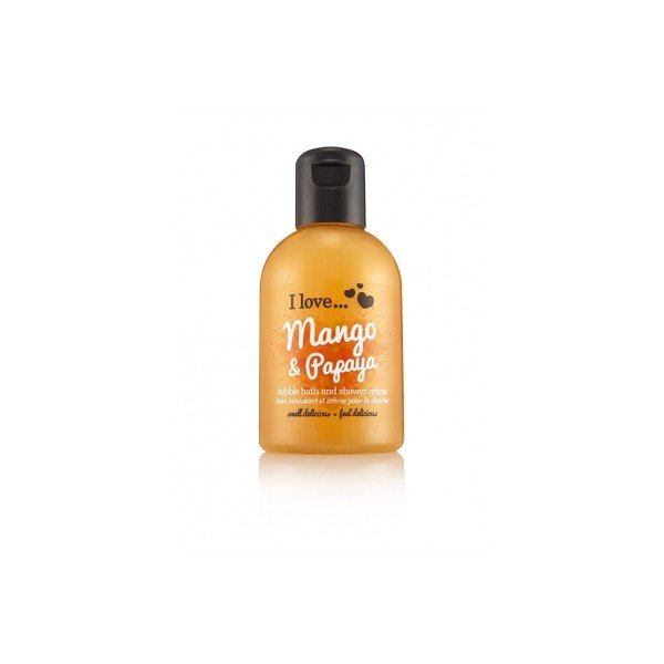 Bubble Bath & Shower Cream Formato Pequeño - I Love Cosmetics: Mango y Papaya - 2