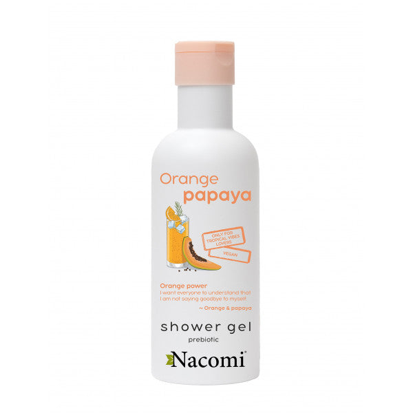 Gel de Ducha Orange and Papaya: 300 ml - Nacomi - 1