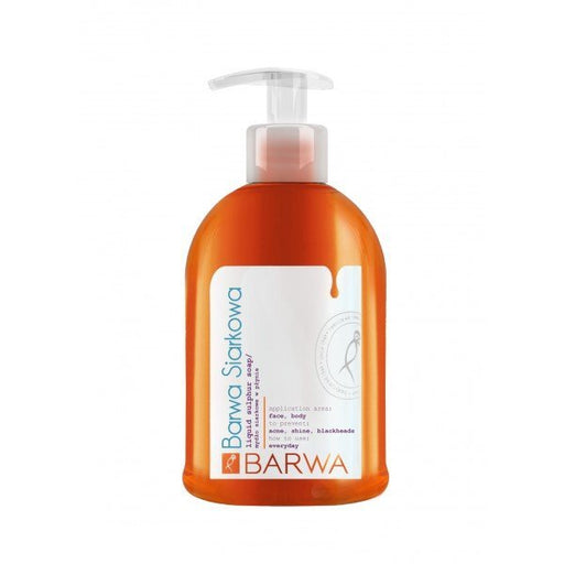 Anti Acne Sulphuric Liquid Soap - Barwa - 1