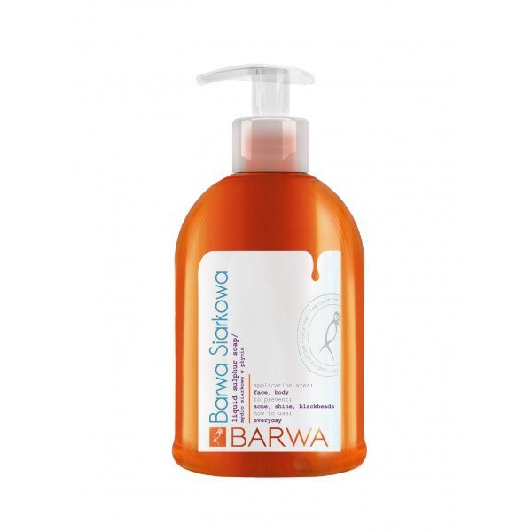 Anti Acne Sulphuric Liquid Soap - Barwa - 1