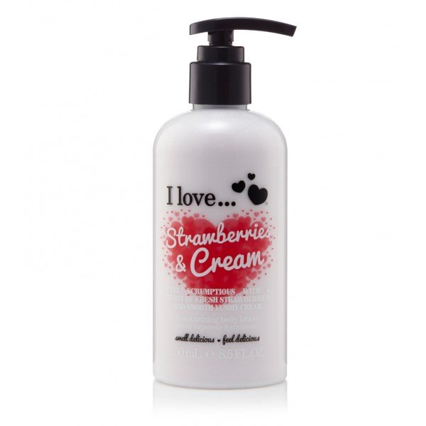 Body Lotion - I Love Cosmetics: Strawberries &amp; Cream - 2