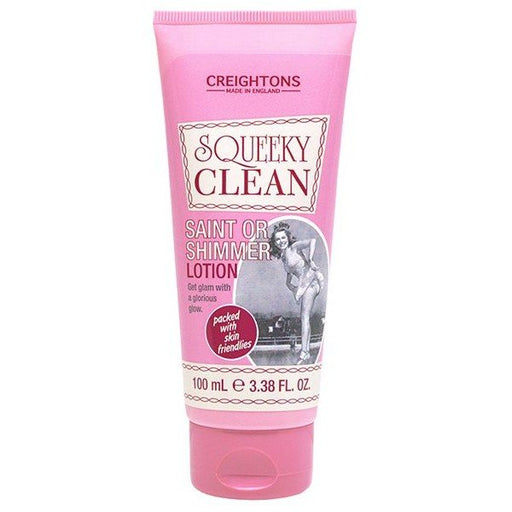 Squeeky Clean Saint or Shimmer Lotion: 100 ml - Creightons - 1