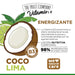 Loción Corporal Energizante de Coco-lima - The Fruit Company - 3